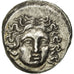 Moneta, Caria, Rhodes, Drachm, MS(63), Srebro