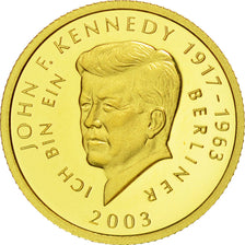 Samoa, 10 Tala, John F. Kennedy, 2003, MS(65-70), Gold, KM:162