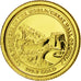 Cambodia, 3000 riels, Great wall of china, 2003, MS(65-70), Gold