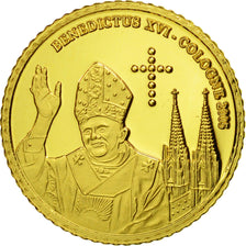 CONGO, REPUBBLICA DEMOCRATICA DEL, 20 Francs, 2005, FDC, Oro, KM:173