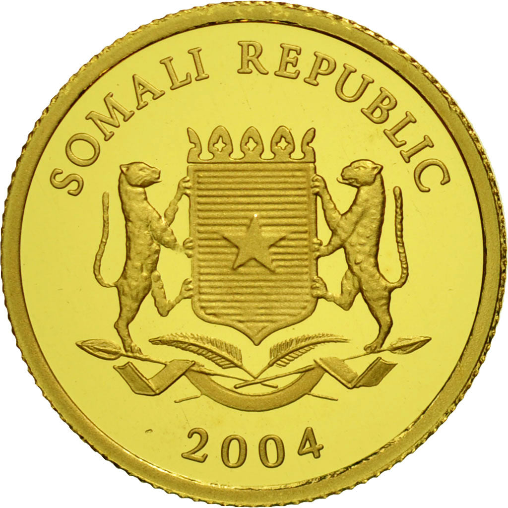 Münze, Somalia, 50 Shillings, 2004, STGL, Gold