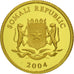 Moneta, Somalia, 50 Shillings, 2004, FDC, Oro
