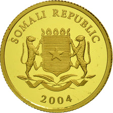 Somalia, 50 Shillings, 2004, Julius Caesar, STGL, Gold