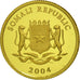 Somalia, 50 Shillings, 2004, Julius Caesar, MS(65-70), Gold