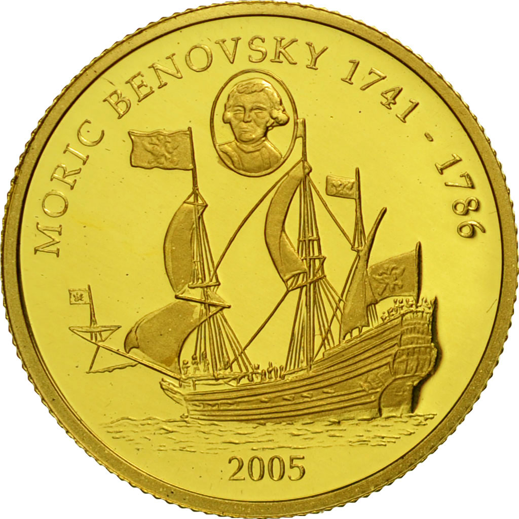 Moneta, Liberia, 25 Dollars, 2005, FDC, Oro