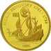 Moneta, Liberia, 25 Dollars, 2005, FDC, Oro