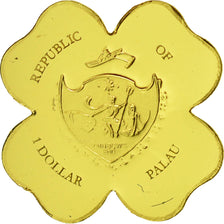 Coin, Palau, Dollar, 2007, MS(65-70), Gold, KM:120