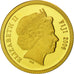 Fiji, Elizabeth II, 5 Dollars, 2006, Atlantis, MS(65-70), Gold, KM:270