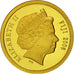 Fiji, Elizabeth II, 5 Dollars, 2006, Ayers Rock, MS(65-70), Gold, KM:271