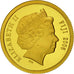 Fiji, Elizabeth II, 5 Dollars, 2006, Ayers Rock, MS(65-70), Gold, KM:271