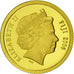 Fiji, Elizabeth II, 5 Dollars, 2006, Île de Pâques, FDC, Or, KM:267
