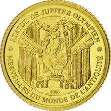 Coin, Ivory Coast, 1500 Francs CFA, 2006, MS(65-70), Gold
