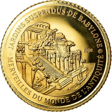 Moneta, Costa d’Avorio, 1500 Francs CFA, 2006, FDC, Oro