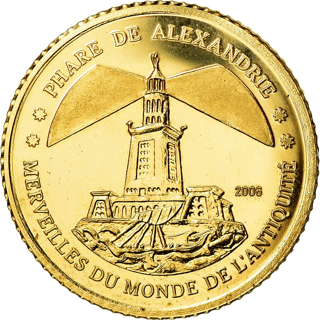 Coin, Ivory Coast, 1500 Francs CFA, 2006, MS(65-70), Gold