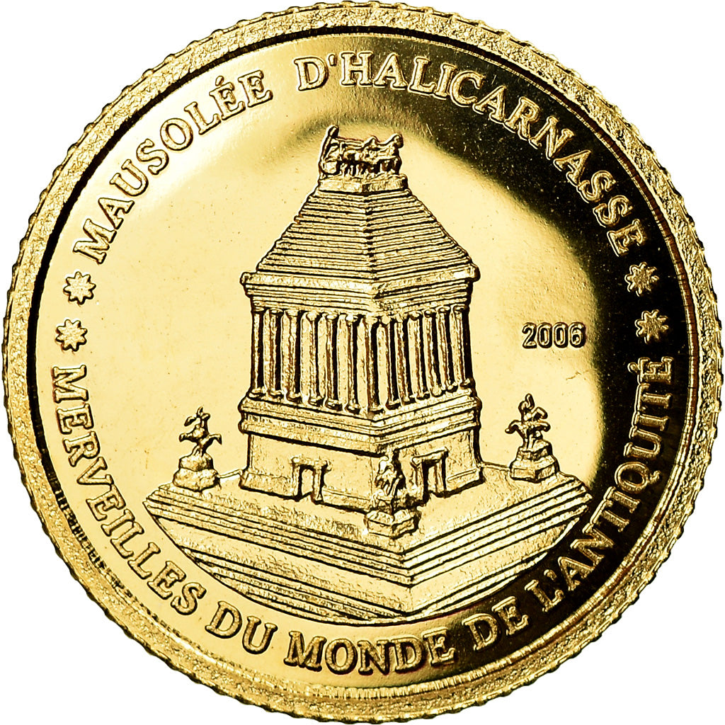 Coin, Ivory Coast, 1500 Francs CFA, 2006, MS(65-70), Gold
