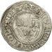 Münze, Frankreich, Charles VI, Blanc Guénar, Saint Quentin, S+, Billon