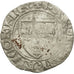 Moneta, Francja, Charles VI, Blanc Guénar, Cremieu, VF(30-35), Bilon