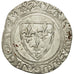 Coin, France, Charles VI, Blanc Guénar, Sainte-Ménéhould, AU(50-53), Billon