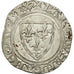 Monnaie, France, Charles VI, Blanc Guénar, Sainte-Ménéhould, TTB+, Billon