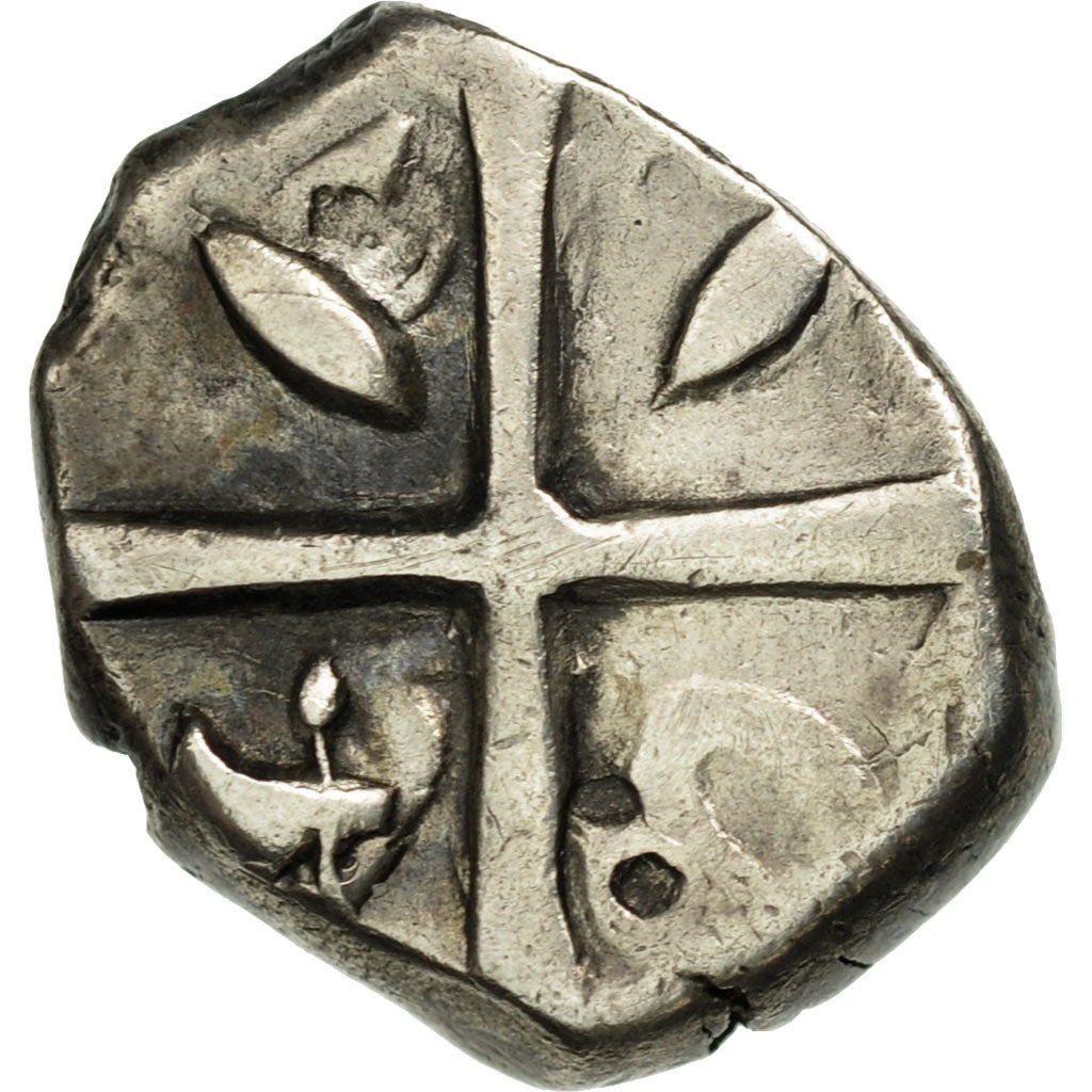 Volcae Tectosages, Drachm à la croix, EF(40-45), Silver, Feugère:DCR-73