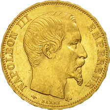 Coin, France, Napoleon III, Napoléon III, 20 Francs, 1859, Paris, AU(50-53)