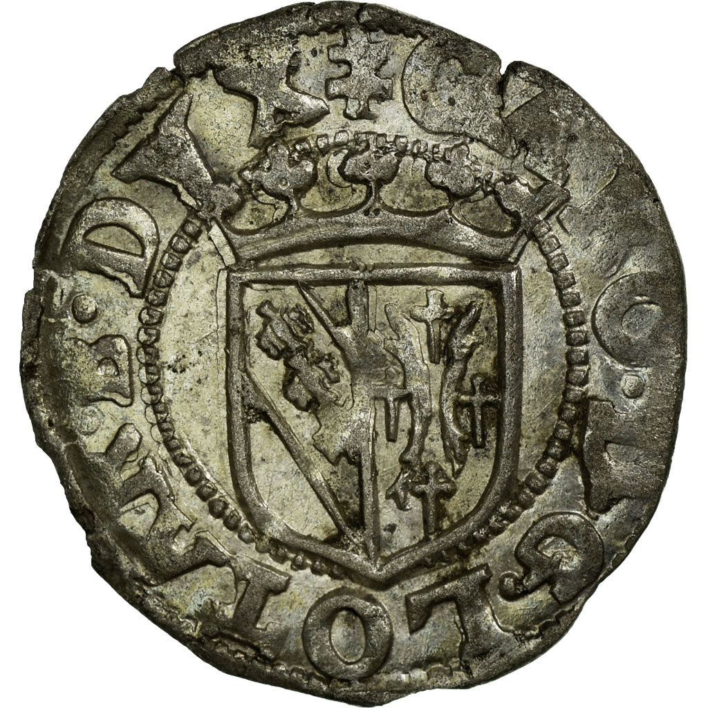 Coin, France, Double Denarius, EF(40-45), Silver, Boudeau:1538