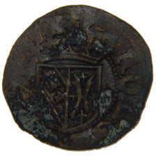 FRANCE, Double Denarius, VF(20-25), Silver, Boudeau #1538, 1.00