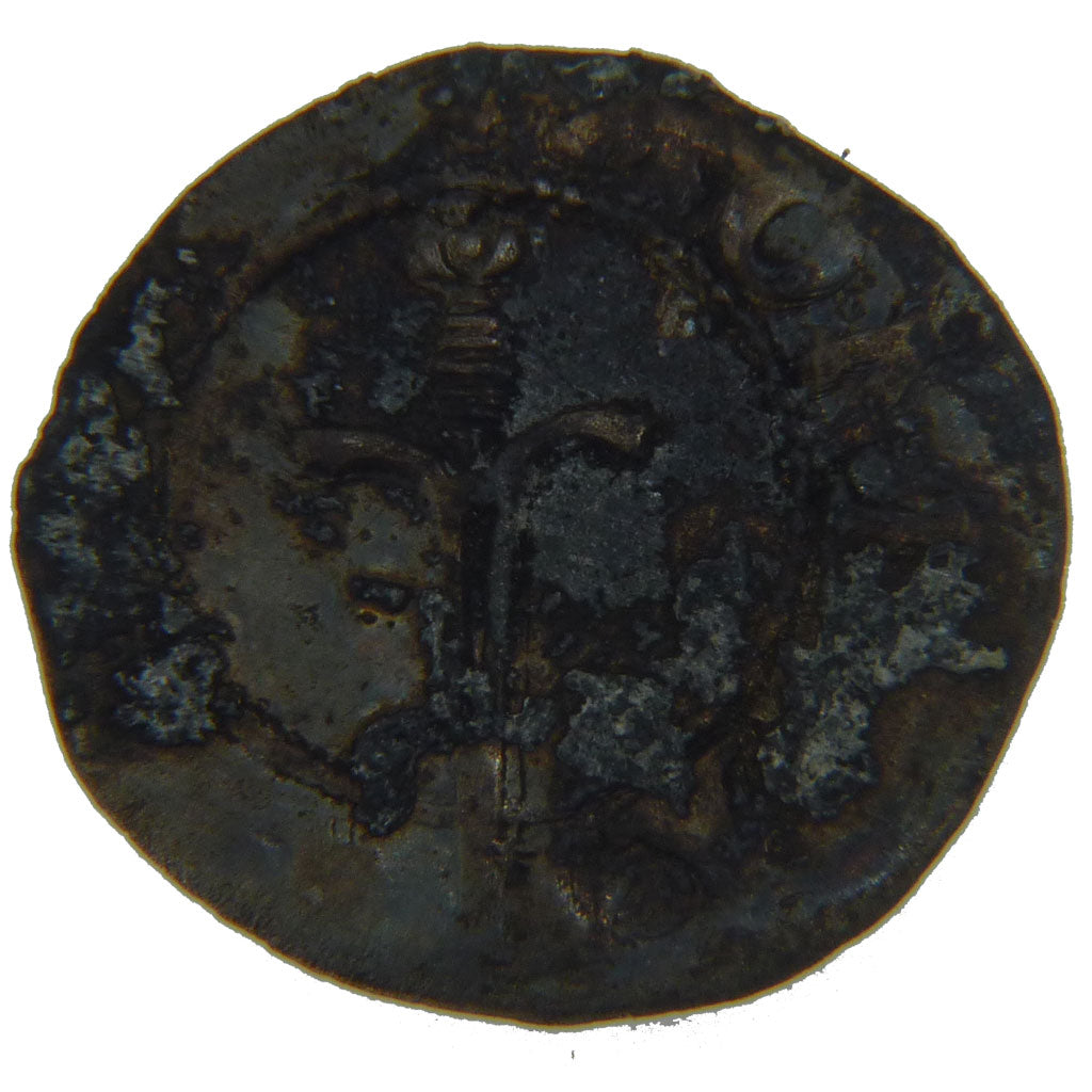 FRANCE, Double Denarius, VF(20-25), Silver, Boudeau #1538, 1.00