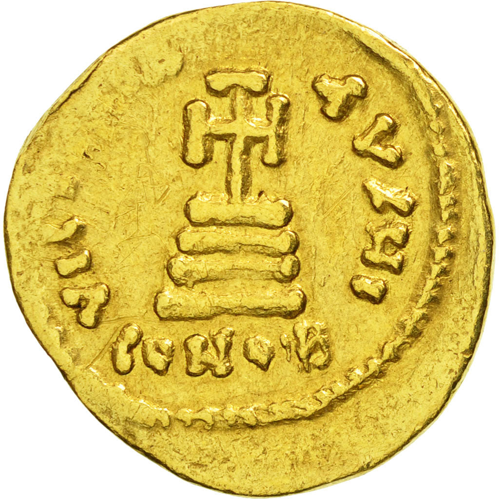 Coin, Heraclius 610-641, Solidus, Constantinople, EF(40-45), Gold, Sear:738