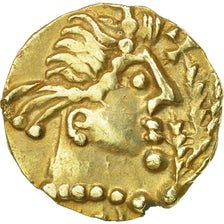 Coin, France, BANASSAC, Lozère, Triens, Sigebert Moneyer, AU(55-58), Gold