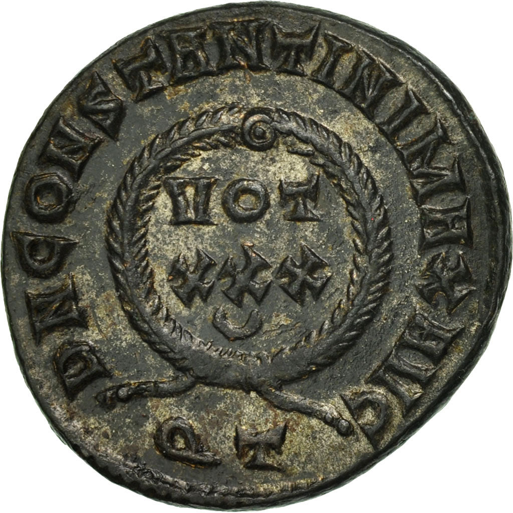 Coin, Constantine I, Follis, Ticinum, MS(60-62), Bronze, RIC:174