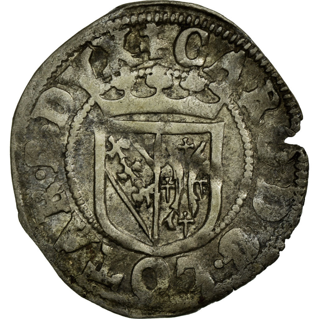 Coin, France, Double Denarius, EF(40-45), Silver, Boudeau:1538