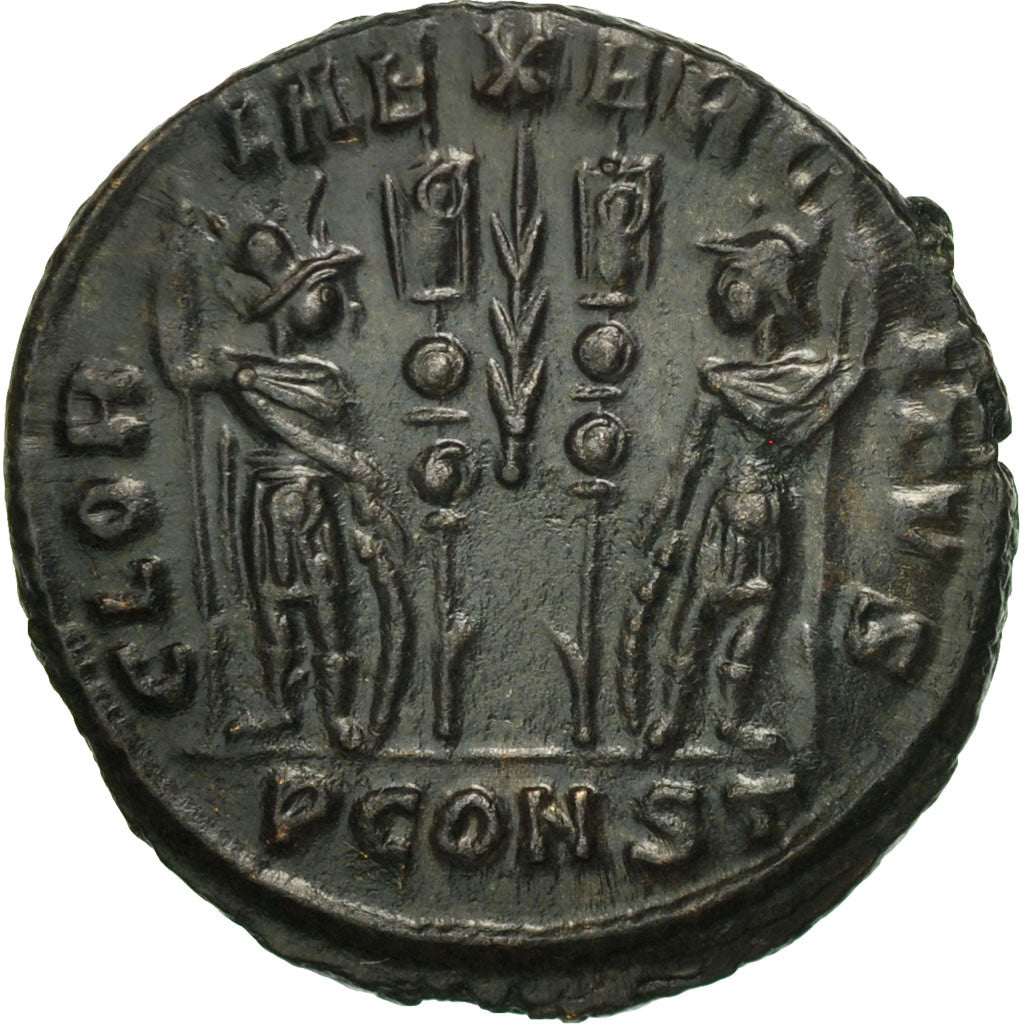Moneda, Constantine II, Follis, Arles, EBC, Bronce, RIC:365