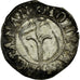 Moneda, Francia, Double Denarius, BC+, Plata, Boudeau:1538