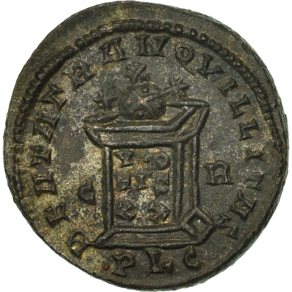 Moneta, Crispus, Follis, Lyons, SPL+, Bronzo, RIC:133