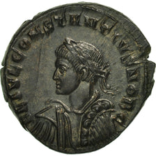 Constantius II, Follis, Trier, SPL, Bronzo, RIC:480P