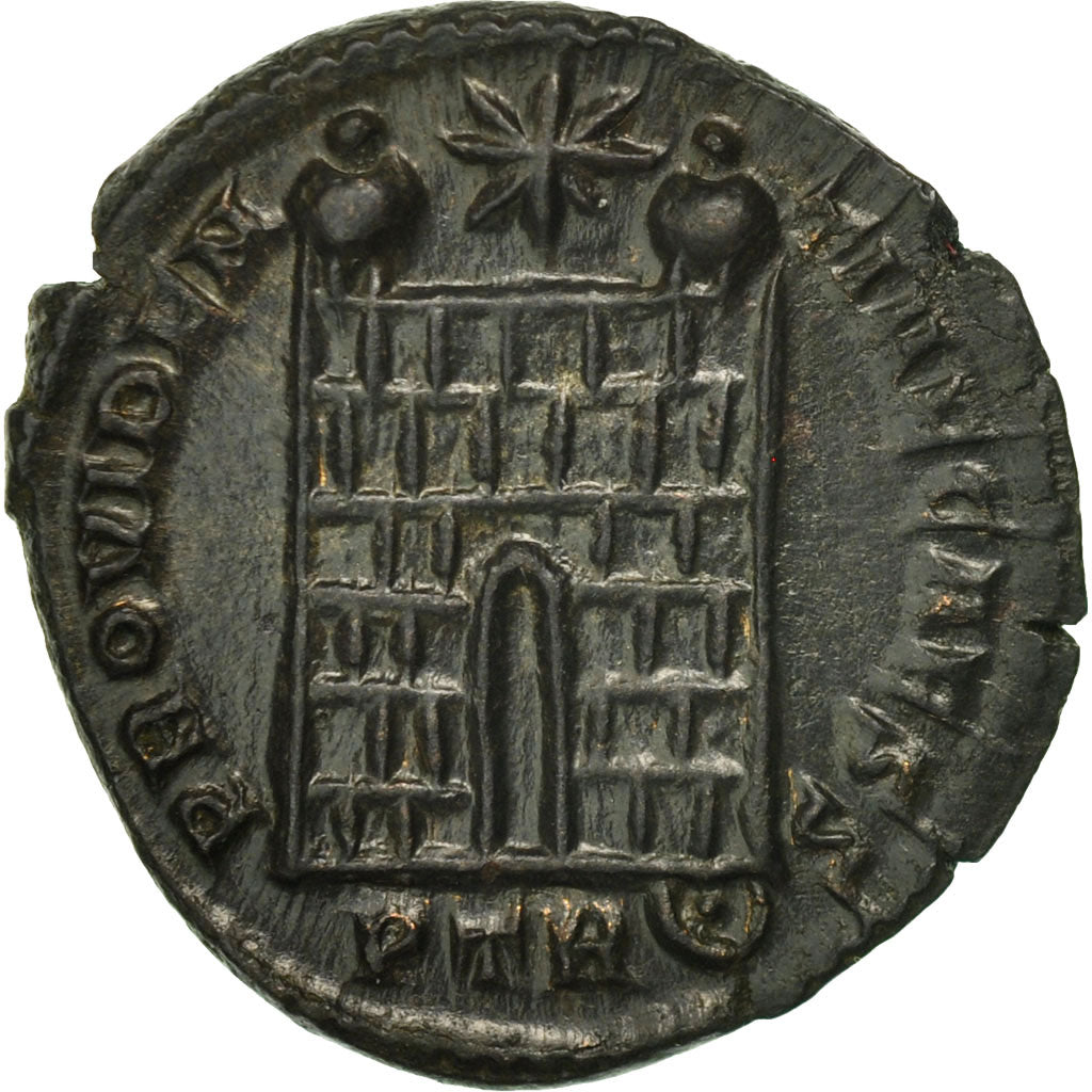 Constantius II, Follis, Trier, SPL, Bronzo, RIC:480P