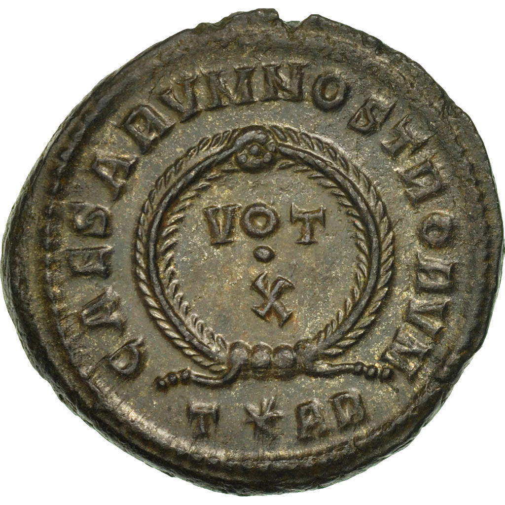 Münze, Crispus, Follis, Arles, VZ+, Bronze, RIC:254