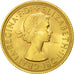 Coin, Great Britain, Elizabeth II, Sovereign, 1958, MS(63), Gold, KM:908