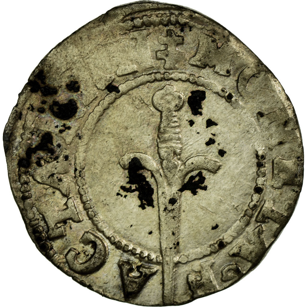 Coin, France, Double Denarius, EF(40-45), Silver, Boudeau:1538