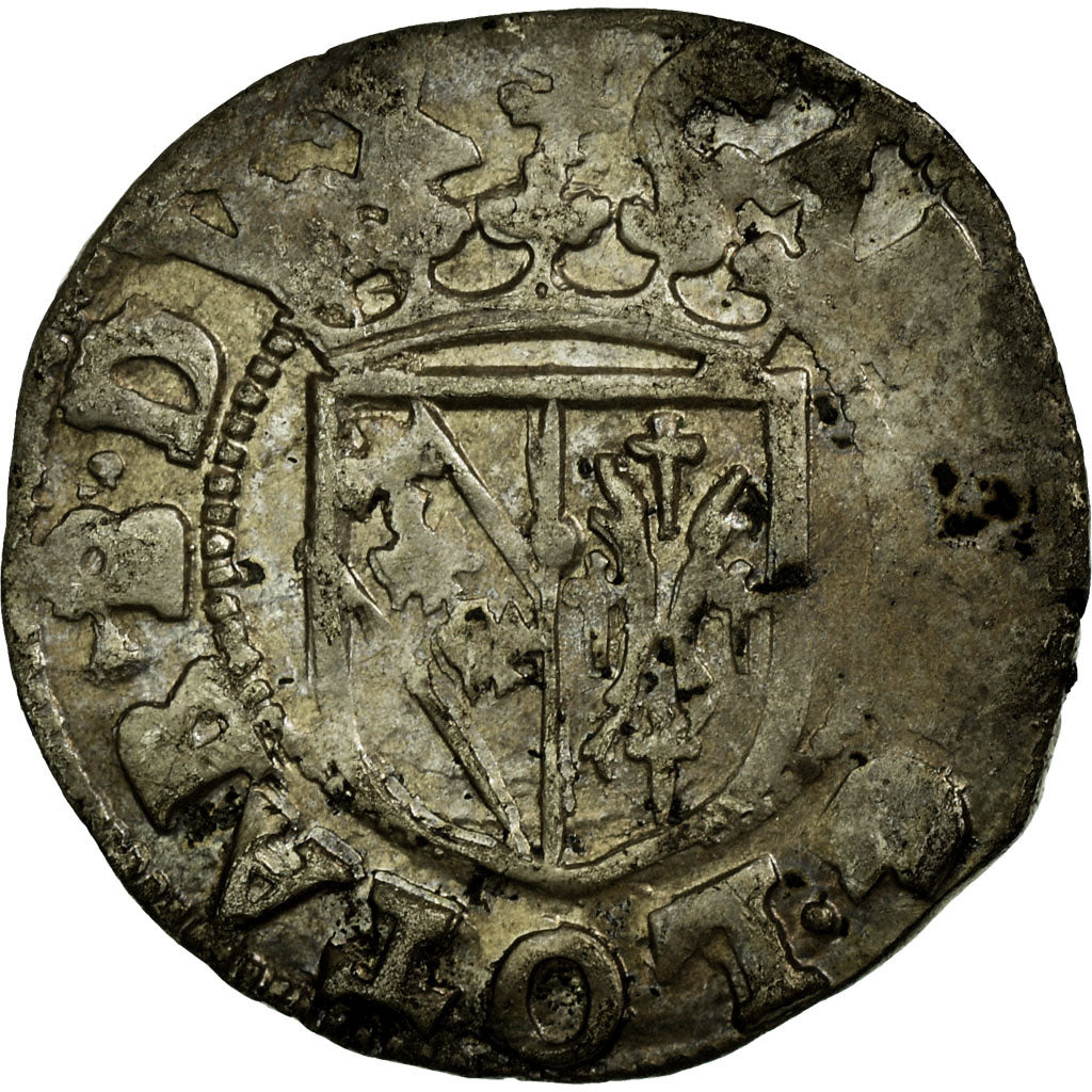 Coin, France, Double Denarius, EF(40-45), Silver, Boudeau:1538