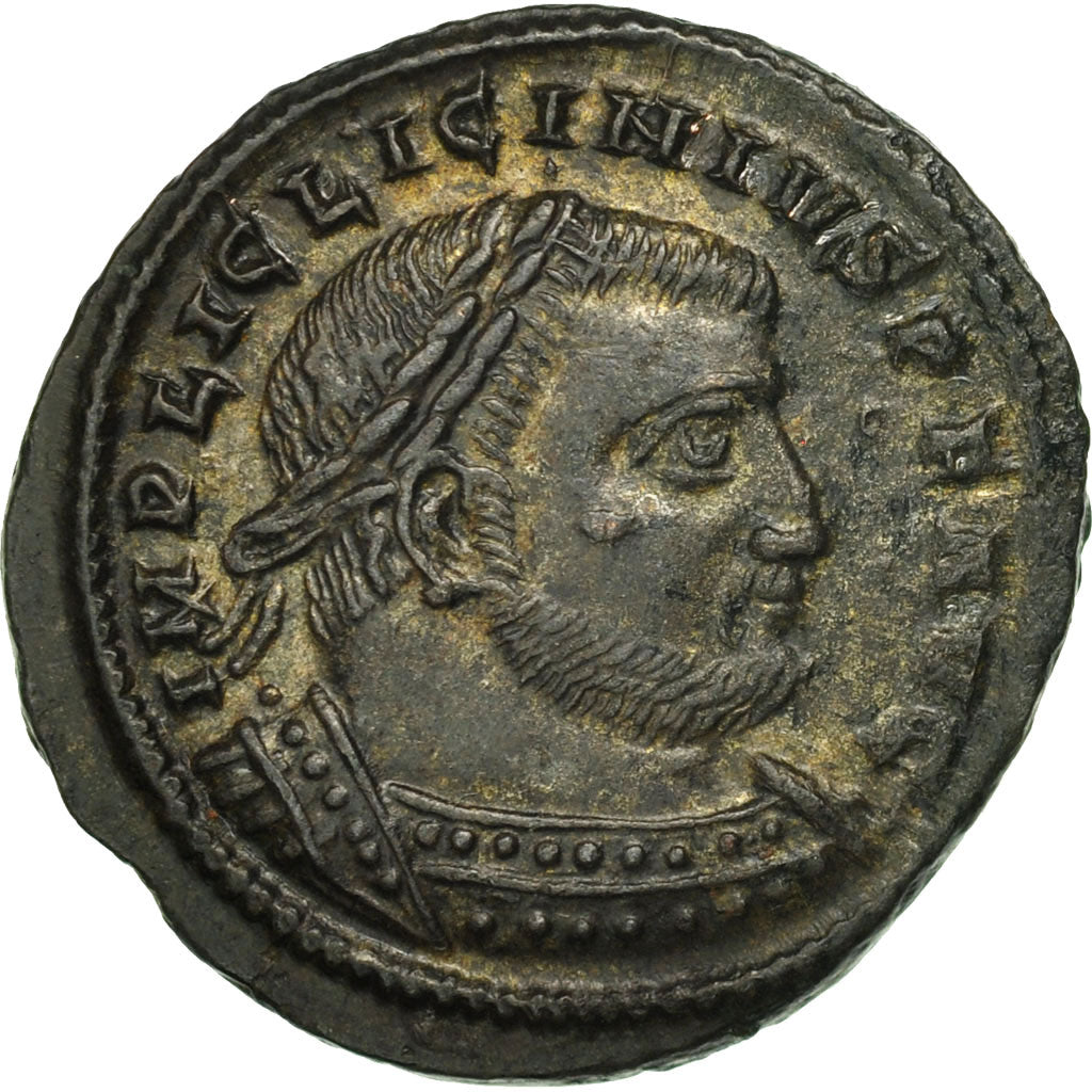 Licinius I, Follis, Siscia, MS(60-62), Bronze, RIC:76