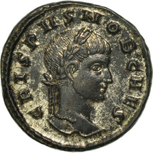 Coin, Crispus, Follis, Aquileia, MS(64), Bronze, RIC:68