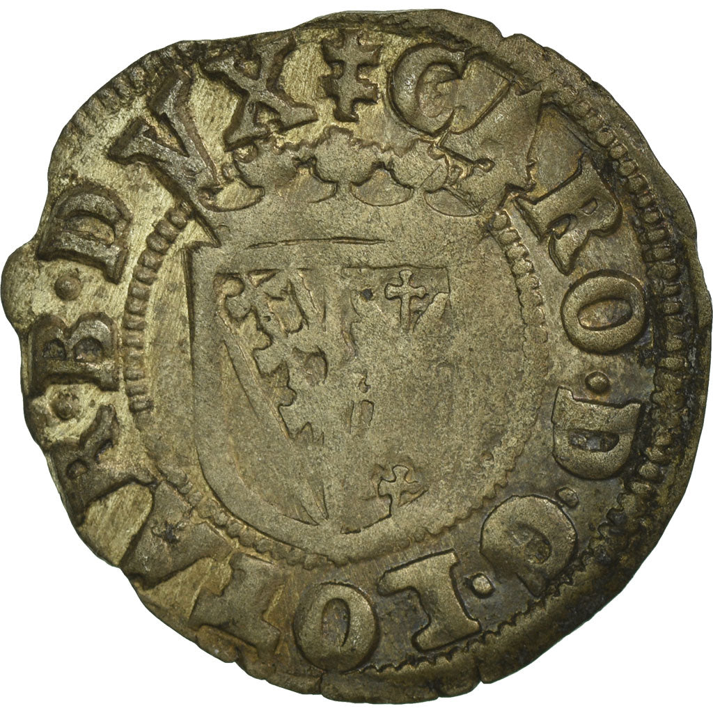 Coin, France, Double Denarius, EF(40-45), Silver, Boudeau:1538