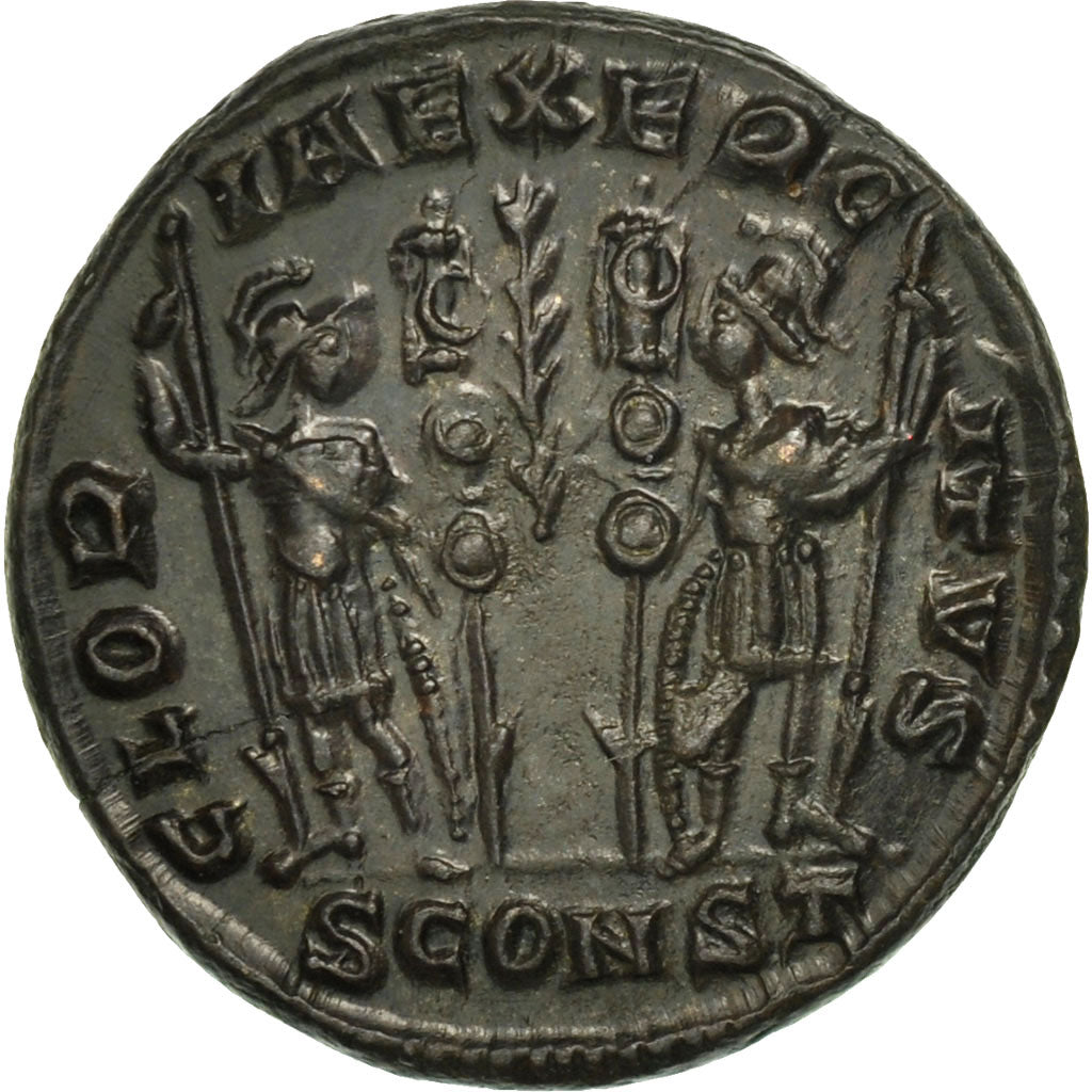 Moneda, Constantius II, Follis, Arles, EBC+, Bronce, RIC:367