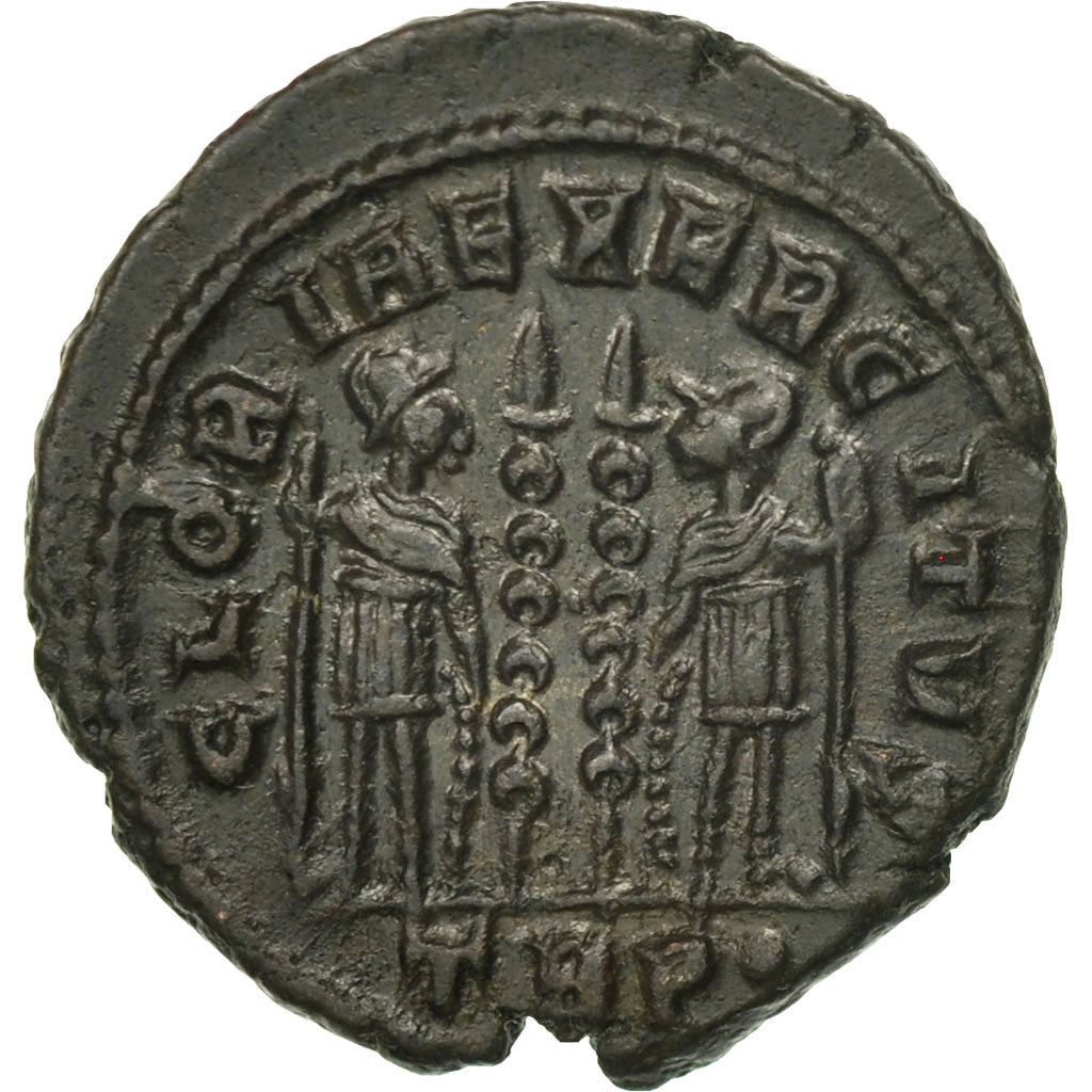 Coin, Constantine II, Follis, Trier, MS(60-62), Bronze, RIC:527