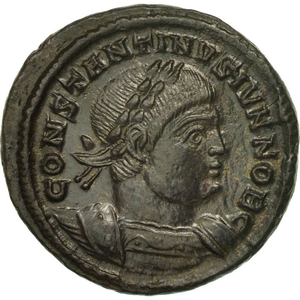 Coin, Constantine II, Follis, Trier, MS(60-62), Bronze, RIC:527