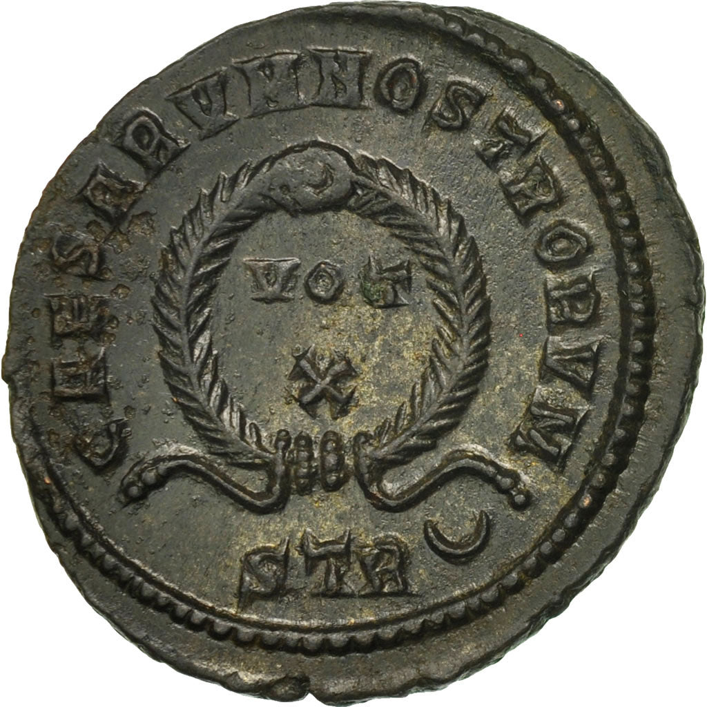 Moneda, Constantine II, Follis, Trier, EBC+, Bronce, RIC:441