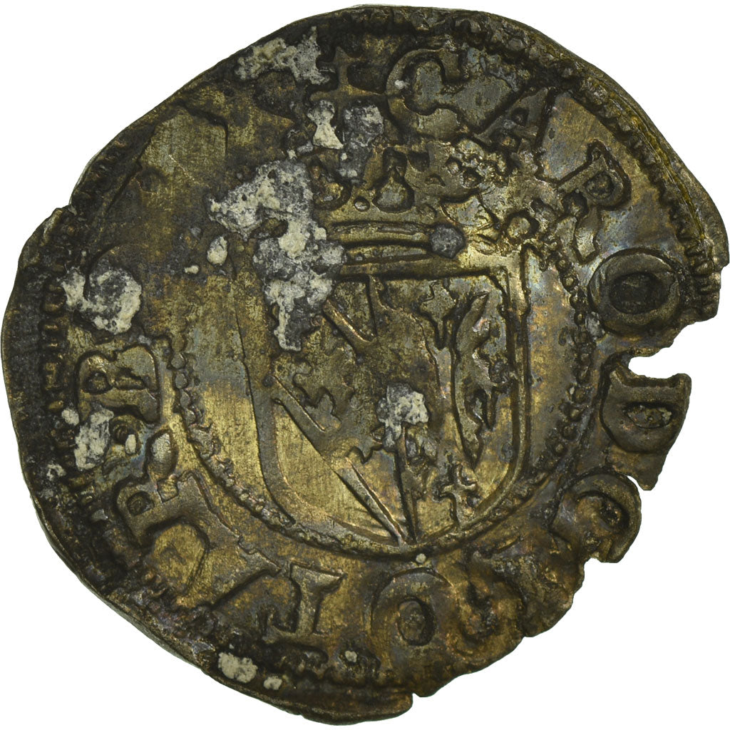 Coin, France, Double Denarius, EF(40-45), Silver, Boudeau:1538