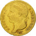 Francia, Napoleon I, 20 Francs, 1815, Paris, MB+, Oro, KM:705.1, Gadoury:1025a